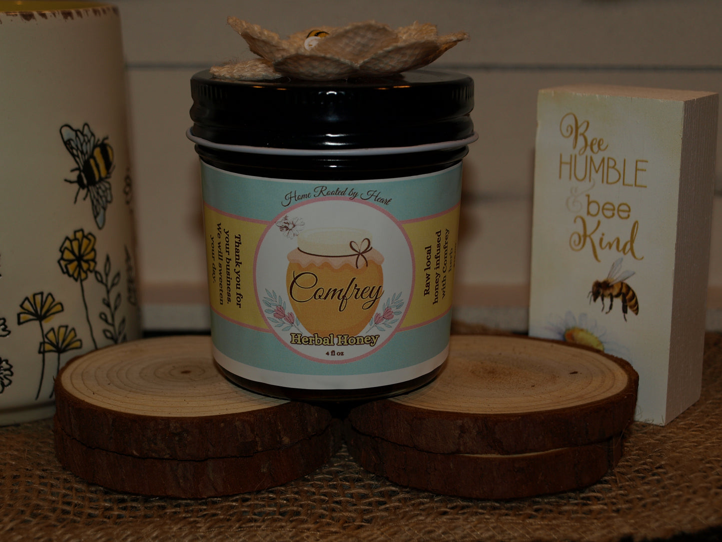 Comfrey Honey - 4 oz