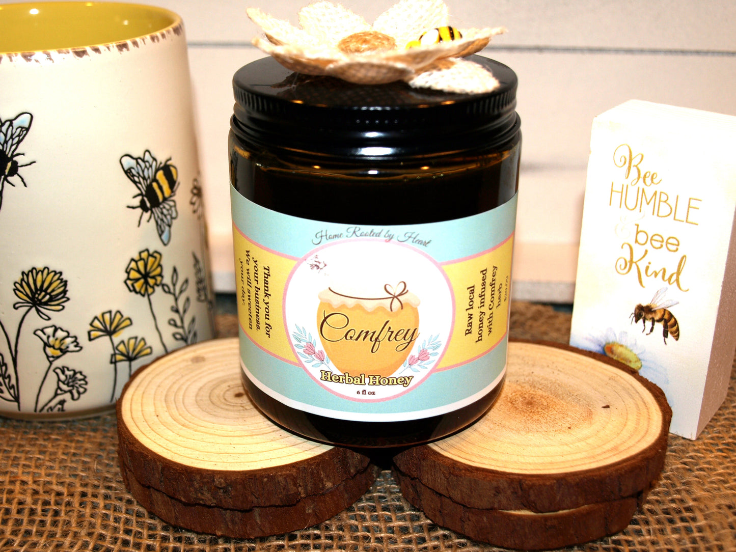 Comfrey Honey