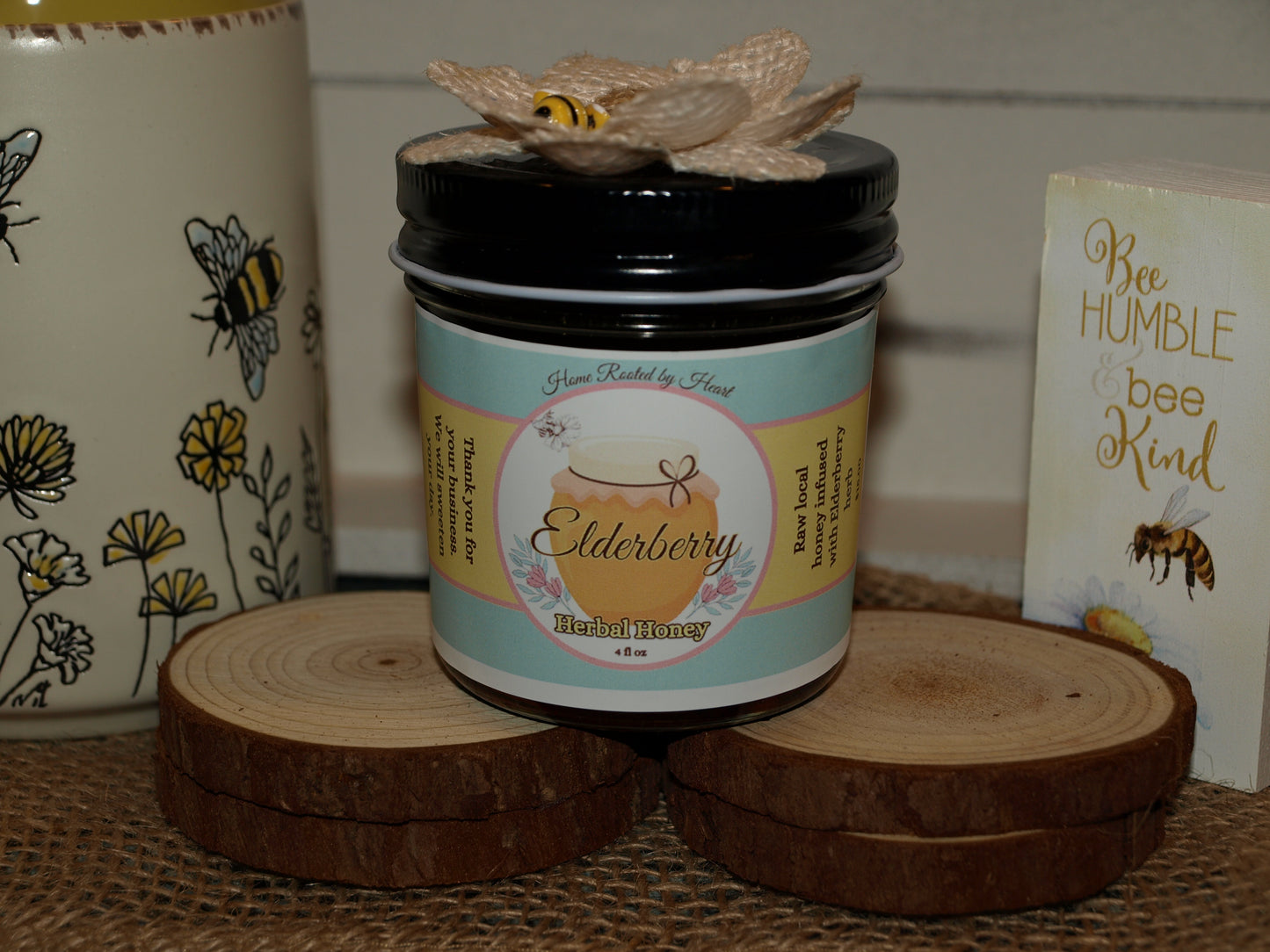Elderberry Honey - 4 oz