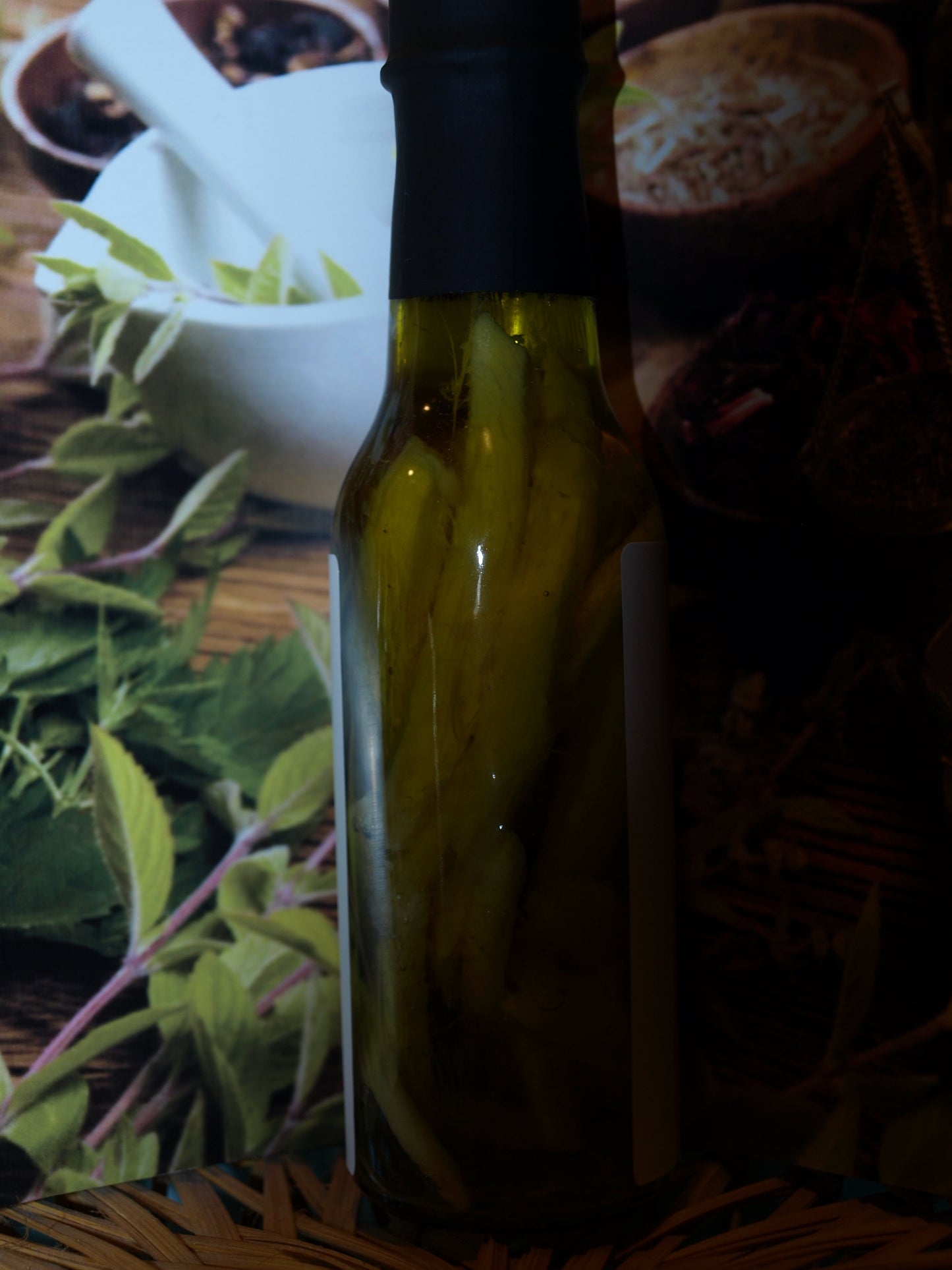 Ginger herb Cooking Oil