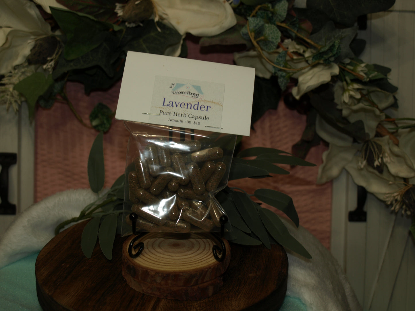 Lavender Dried Herb Capsules