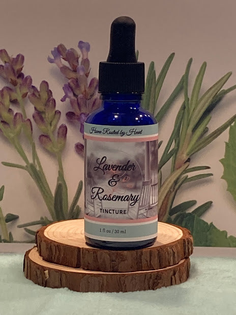 Lavender & Rosemary Tincture in Apple Cider Vinegar
