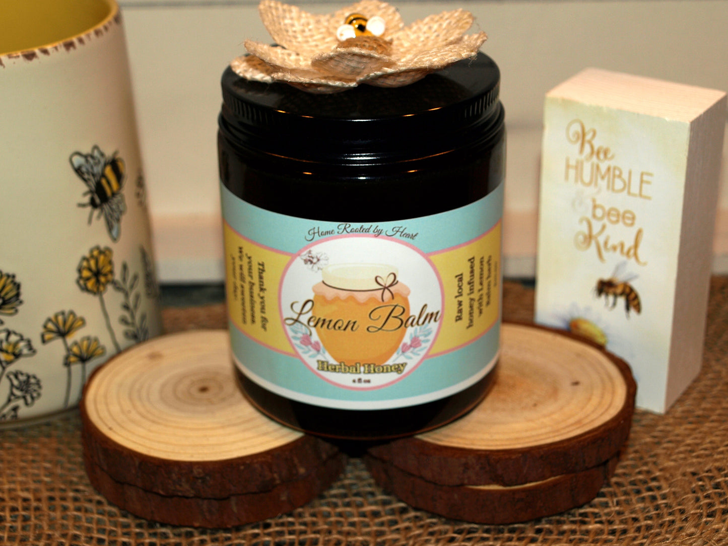 Lemon Balm Honey - 6 oz