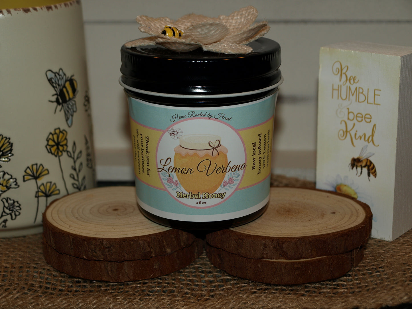 Lemon Verbena Honey - 4 oz