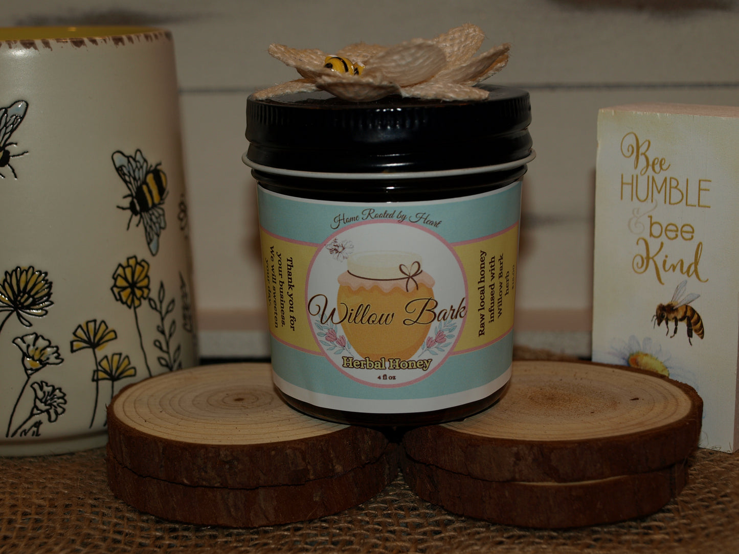 Willow Bark Honey - 4 oz