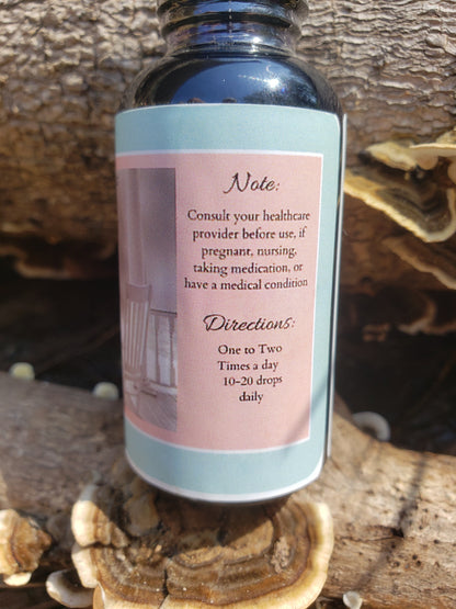 Turkey Tail Tincture in Brandy