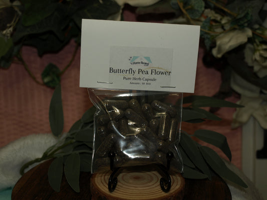 Butterfly Pea Flower Dried Herb Capsules