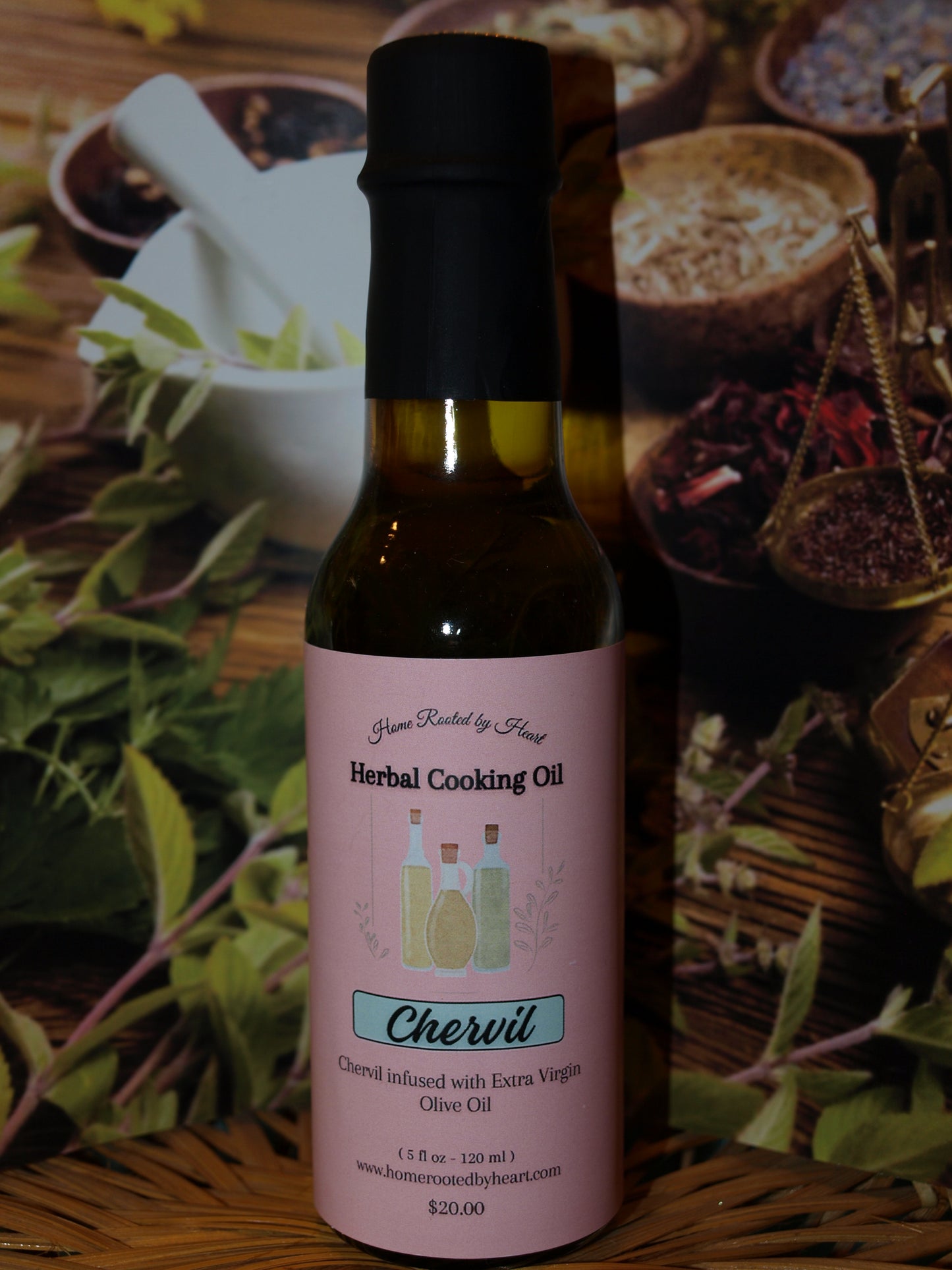 Chervil herb Cooking Oil