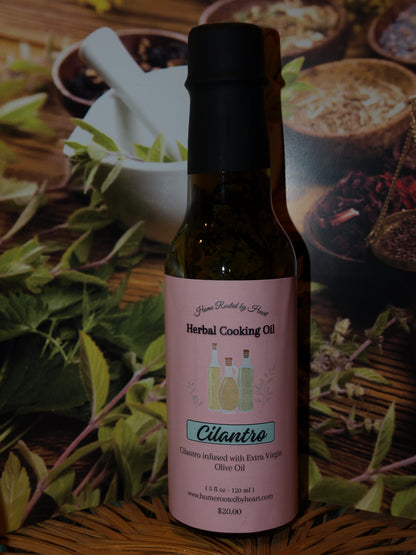 Cilantro herb Cooking Oil