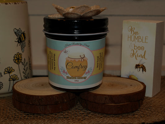 Comfrey Honey - 4 oz