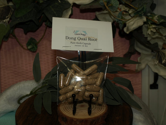 Dong Quai Root Dried Herb Capsules