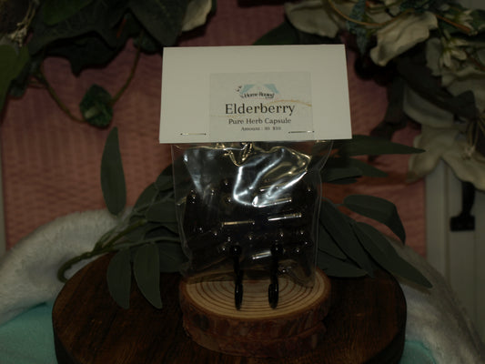 Elderberry Dried Herb Capsules