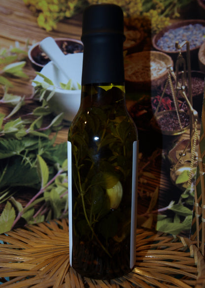 Garlic, Oregano, Peppercorn herb Cooking Oil