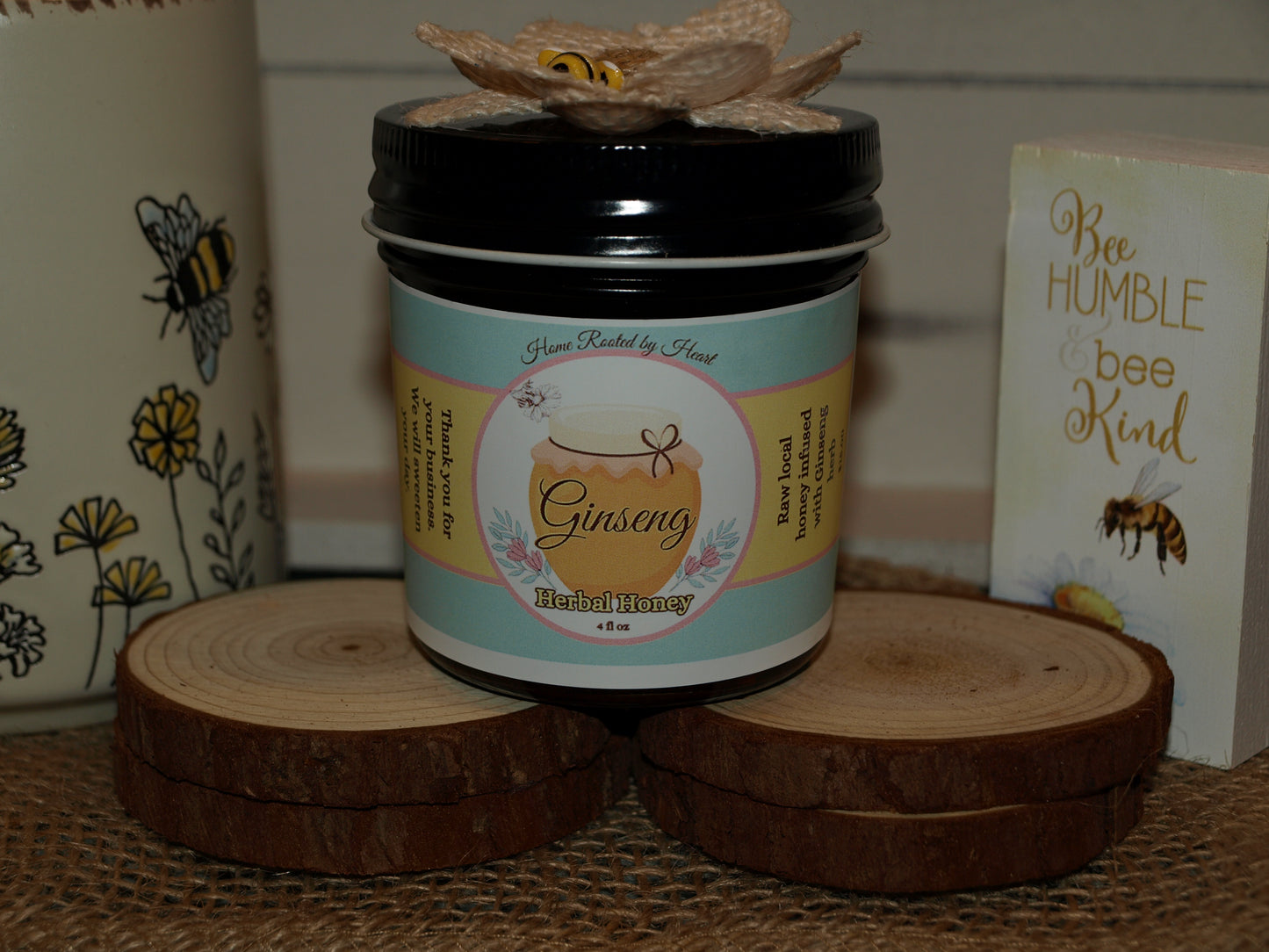 Ginseng Honey - 4 oz