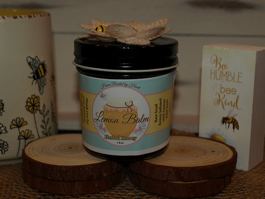 Lemon Balm Honey - 4 oz