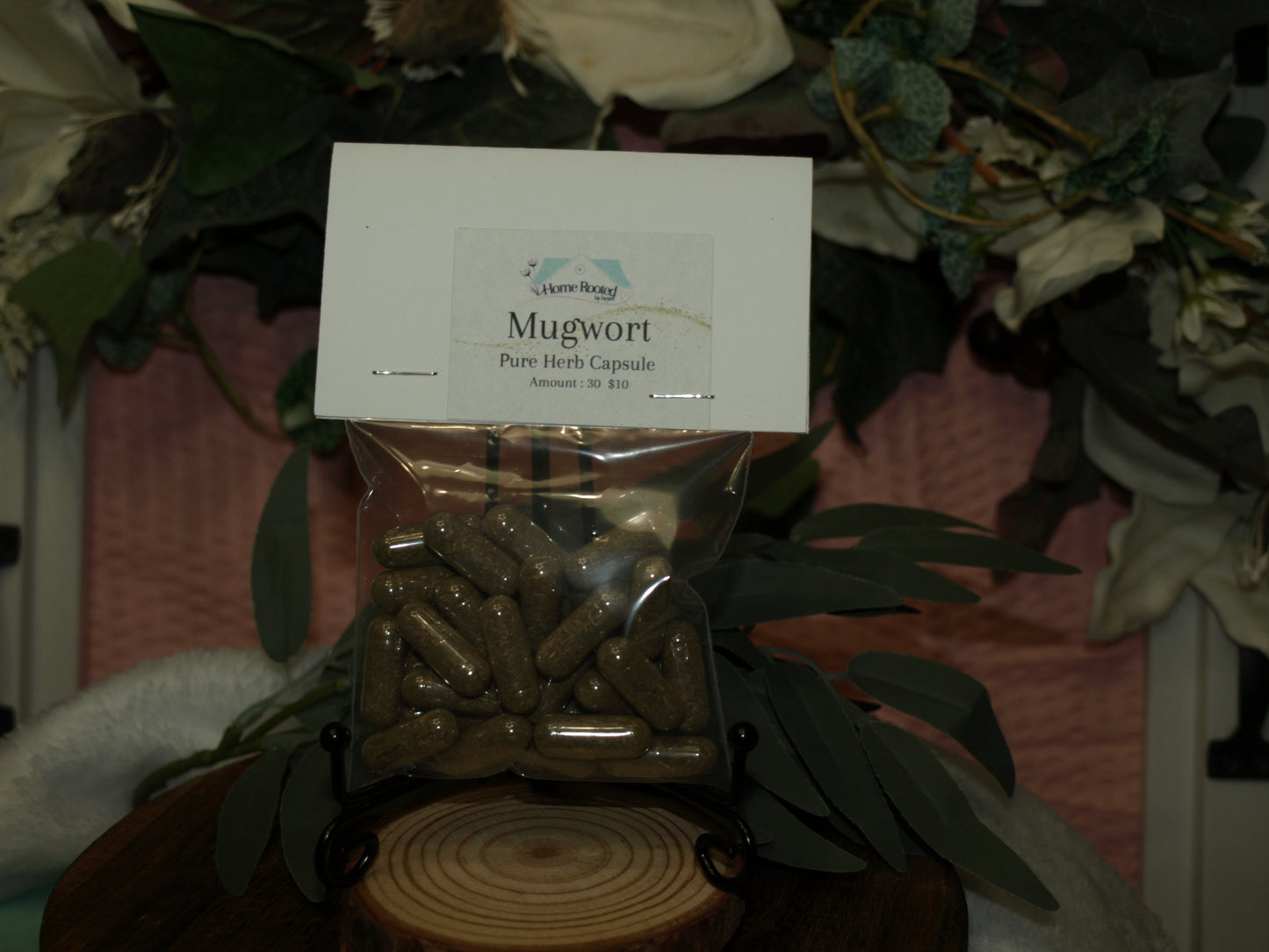 Mugwort Dried Herb Capsules