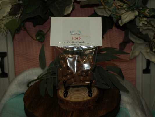 Rose Dried Herb Capsules
