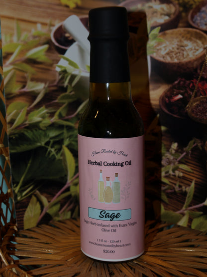 Sage herb Cooking Oil