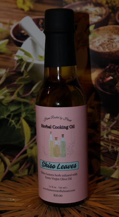 Shiso herb Cooking Oil