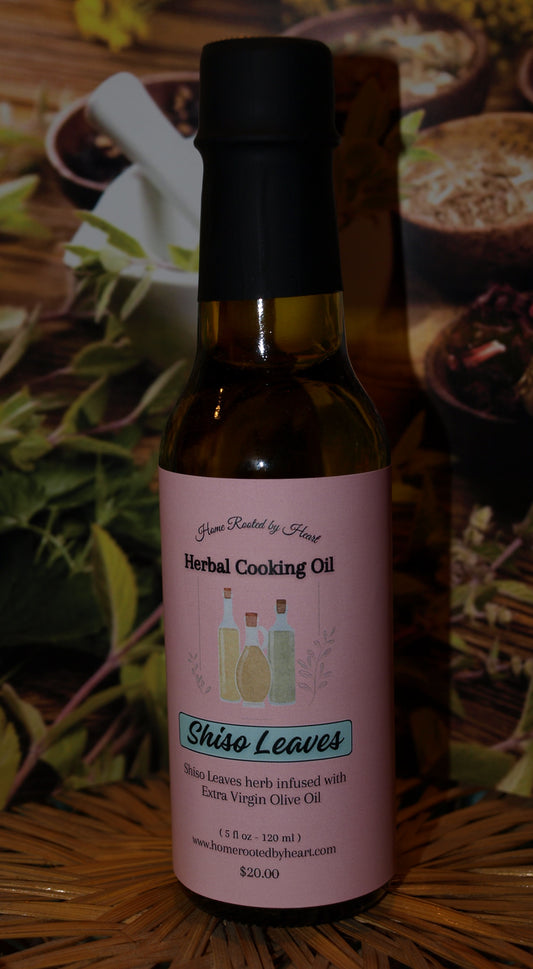 Shiso herb Cooking Oil